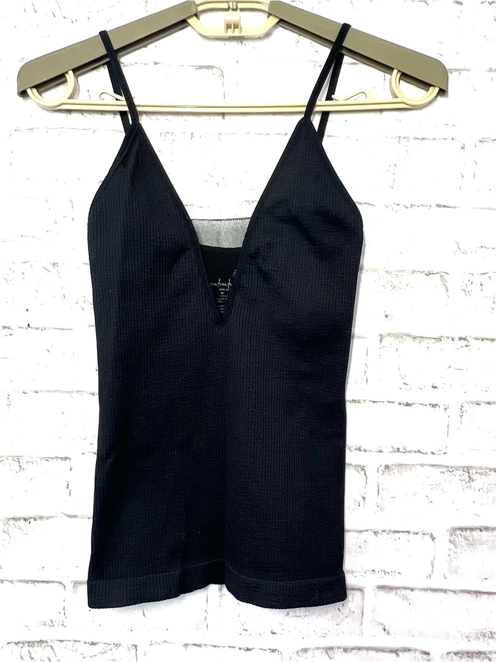 VICTORIA’S SECRET • Navy Blue Satin Embroidered Rose Nightshirt Pajama Top